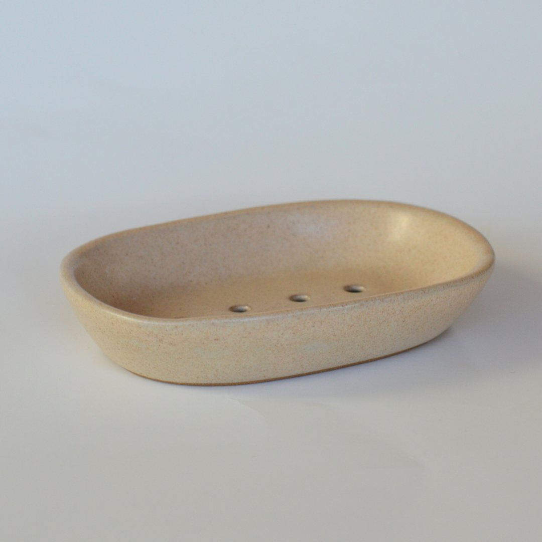 Fair Trade Stoneware Soap Dish